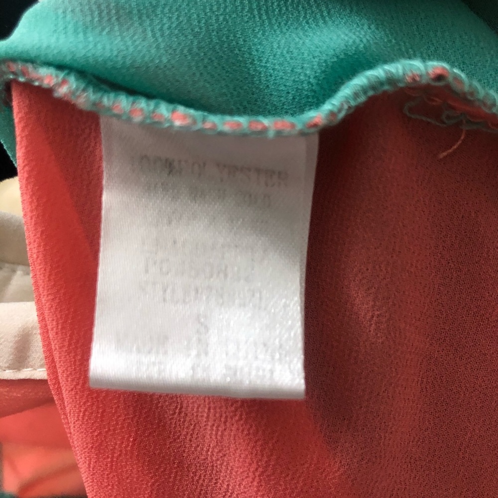 BLVD Color block top - Picture 2 of 5